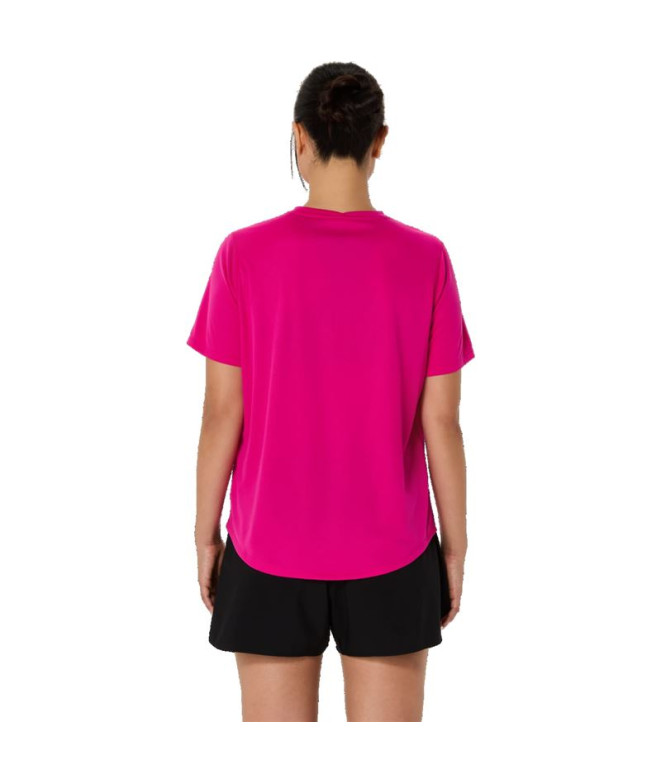 T-shirt de Running ASICS Core Ss Haut Femme Rose