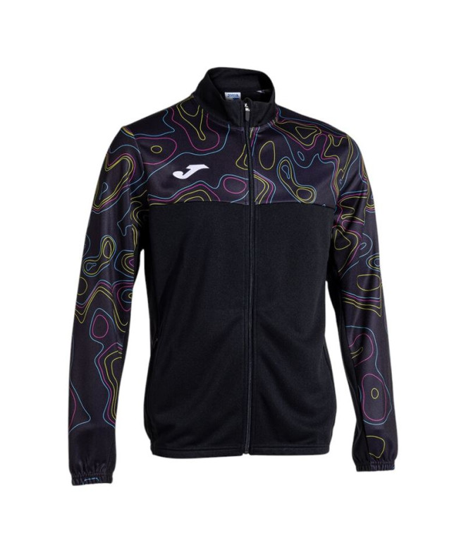 Chaqueta De Tenis Joma Torneo Capsule Negro Hombre