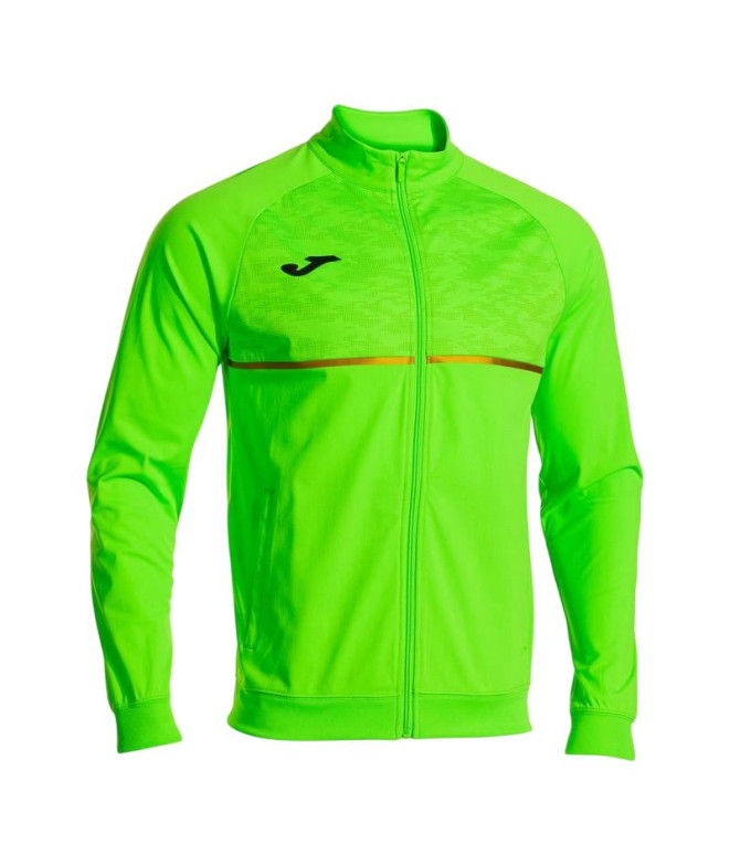 Chaqueta Joma Record III Hombre Verde Flúor