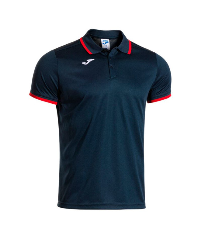 Polo Joma Combi Premium Marino Rojo Niño
