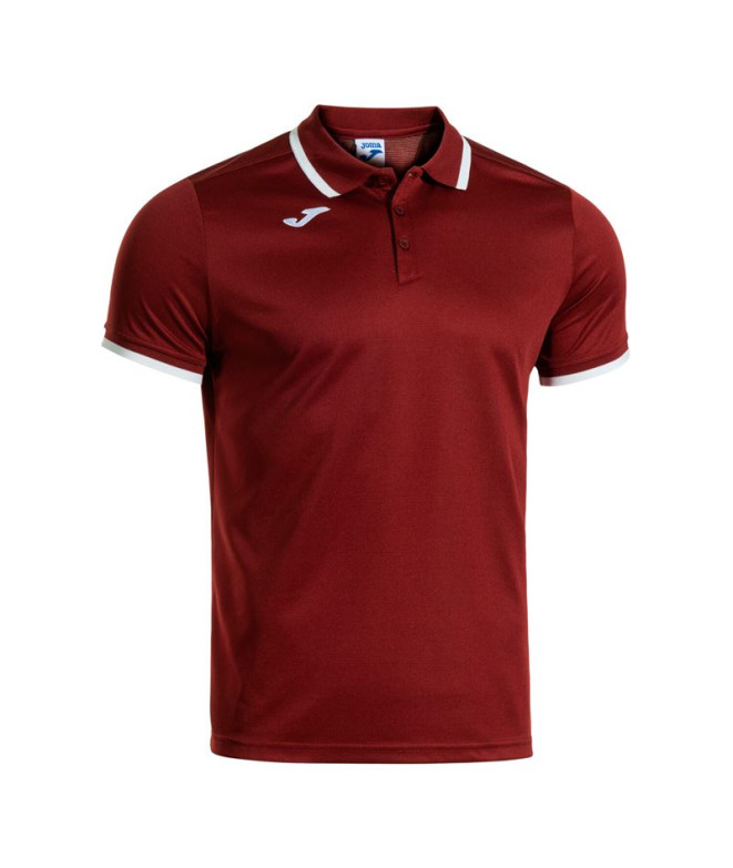 Polo Joma Combi Premium BurdeoBlanco Hombre