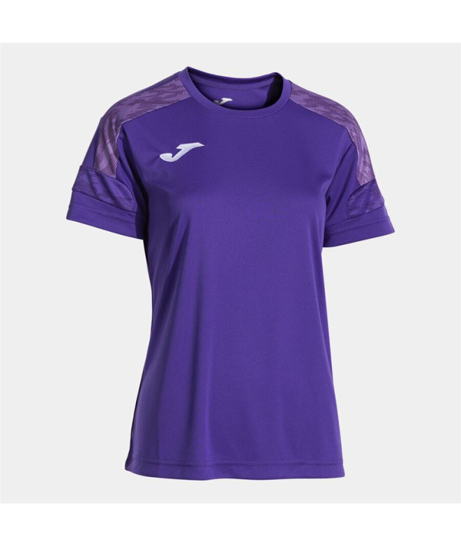 Camiseta Joma Championship VIII Mulher Violeta