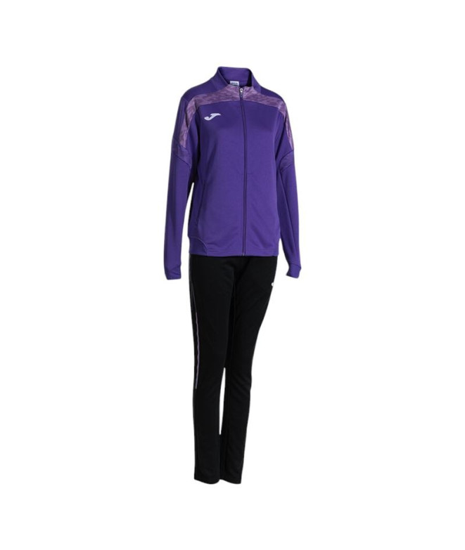 Chándal Joma Championship Viii Violeta Negro Mujer