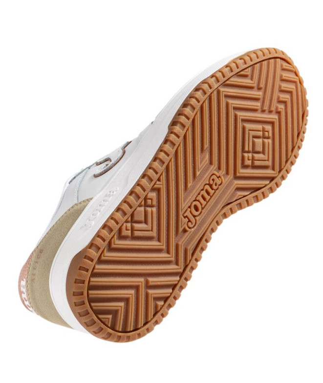 Sapatilhas Joma C.Attica Lady 2529 Branco Rosa...