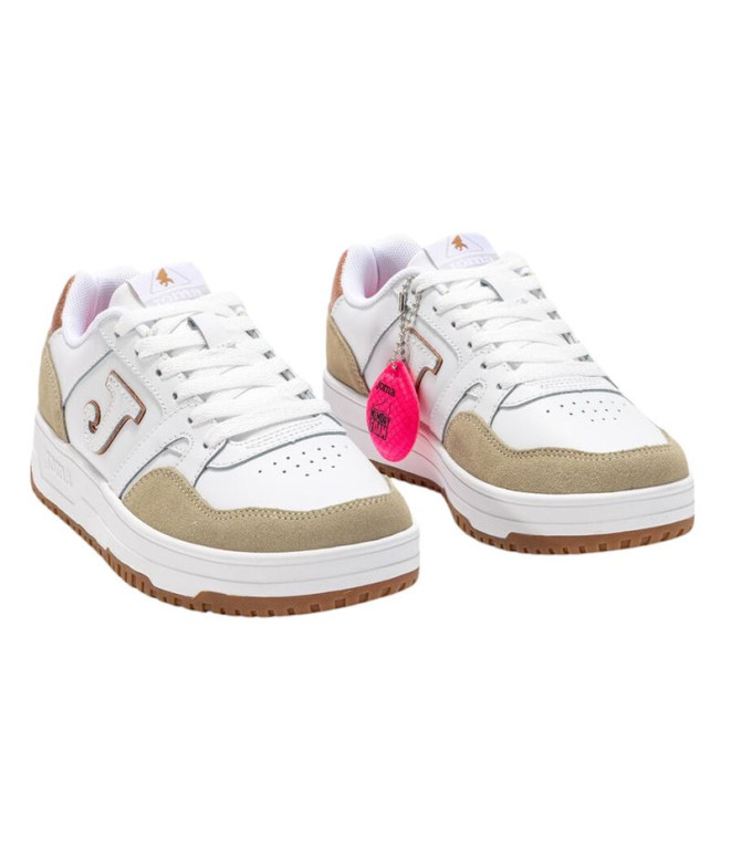 Sapatilhas Joma C.Attica Lady 2529 Branco Rosa...