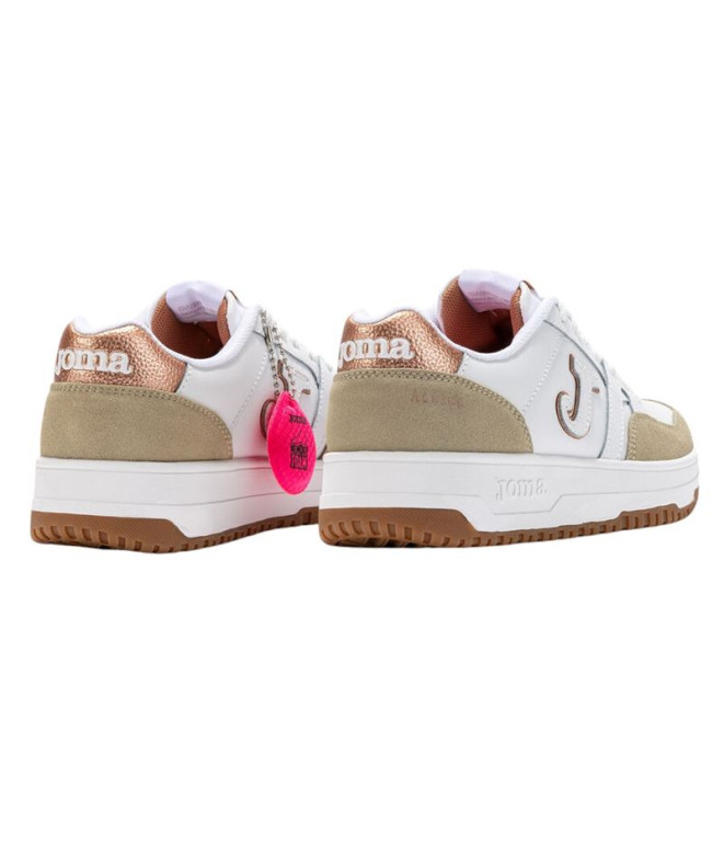 Sapatilhas Joma C.Attica Lady 2529 Branco Rosa...