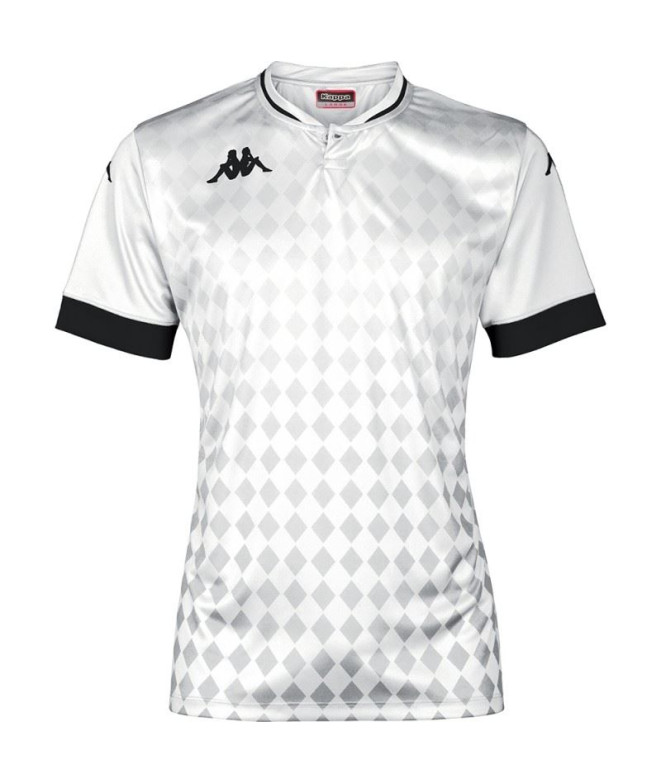 Sudadera Fútbol Kappa Bofi Hombre Blanco/Negro