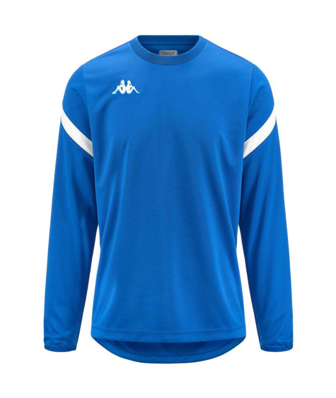 Sweat Fitness Kappa Dolvano Homme Bleu saphir/Blanc