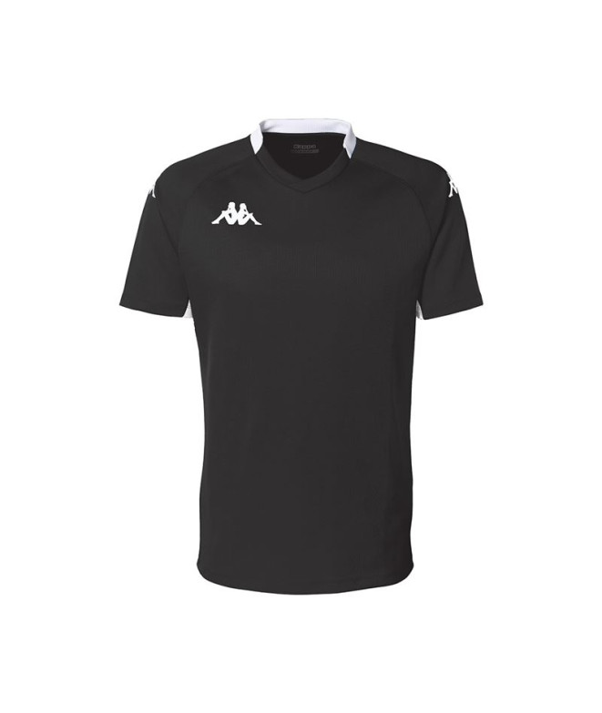 Sweat Rugby Kappa Bemi Homme Noir/Blanc