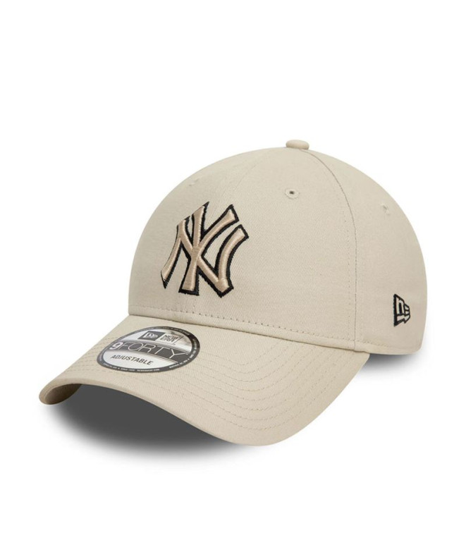 Boné New Era CLEAN TRUCKER LA DodgersLRYLight Beige Homem