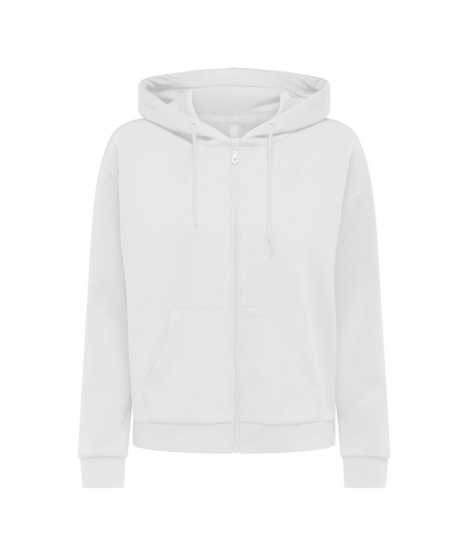 Sweat Only Onplounge Life Fz Ls Femme Cloud Dancer