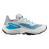 Sapatilhas de Trail Salomon Genesis W White/Lunar Rock/Transcend Blue Mulher