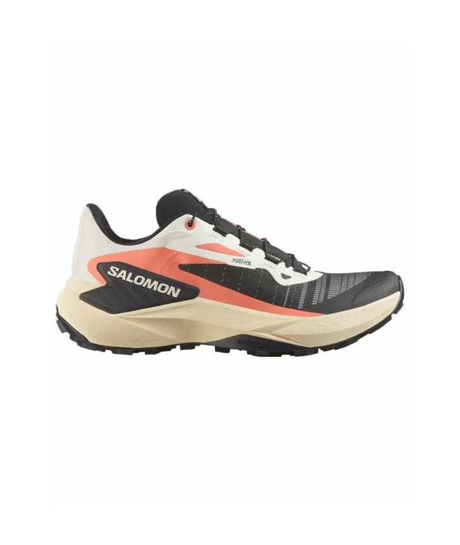 Sapatilhas de Trail Salomon Genesis W Mulher Fusion Coral/Pêssego Suave/Preto