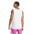 Camiseta adidas SL Tank Homem Branco/Preto