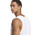Camiseta adidas SL Tank Homem Branco/Preto