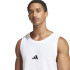 Camiseta adidas SL Tank Homem Branco/Preto
