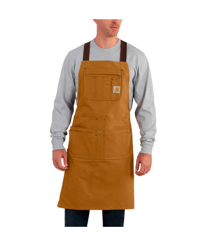 Delantal Carhartt Firm Duck Apron Marrom