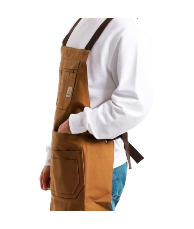 Tablier Carhartt en toile robuste marron