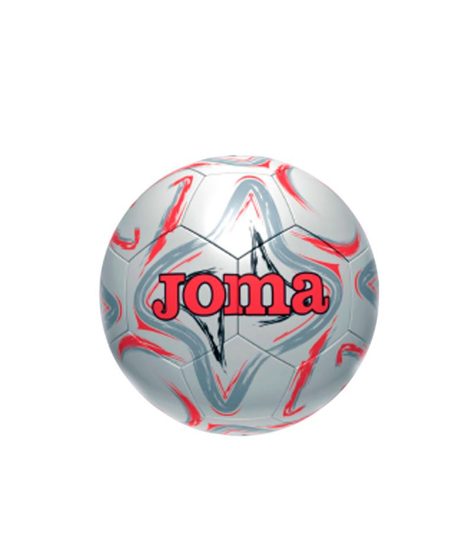 Bola Joma Egeo II Cinza Claro Coral Fluorescente