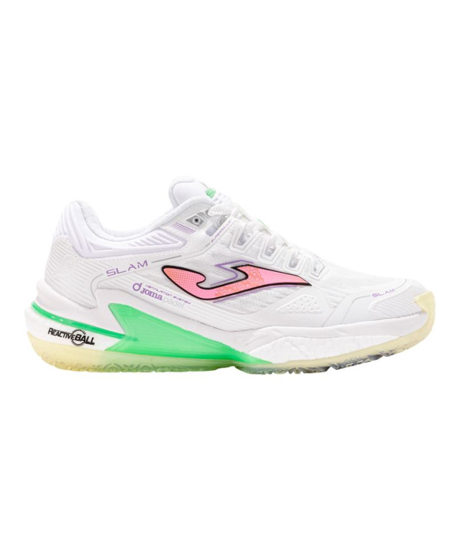 Sapatilhas Joma Slam Lady 2502 Branco Mulher