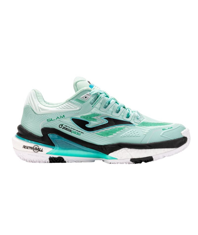 Chaussures Joma Slam Lady 2527 Turquoise Femme