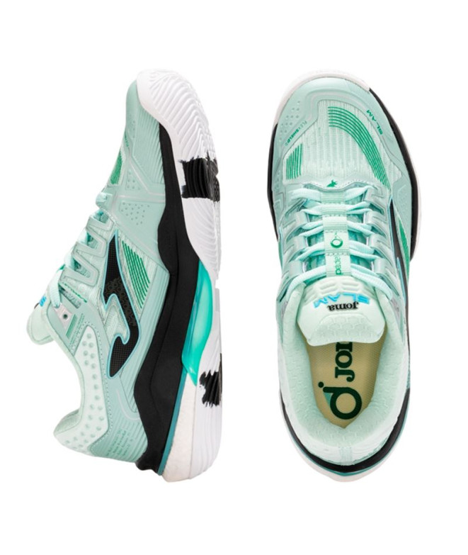 Sapatilhas Joma Slam Lady 2527 Turquesa Mulher