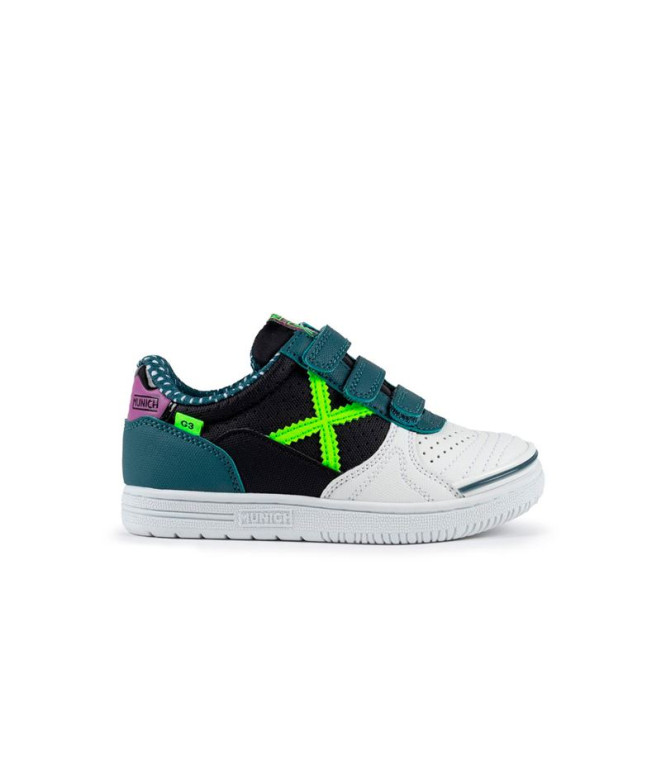 Zapatillas de Fútbol sala Munich G-3 Kid 434 Infantil Multicolor