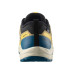 Sapatilhas de Montanha Salomon Xa Pro V8 Preto/Cinza Verde/Pó Amarelo Infantil
