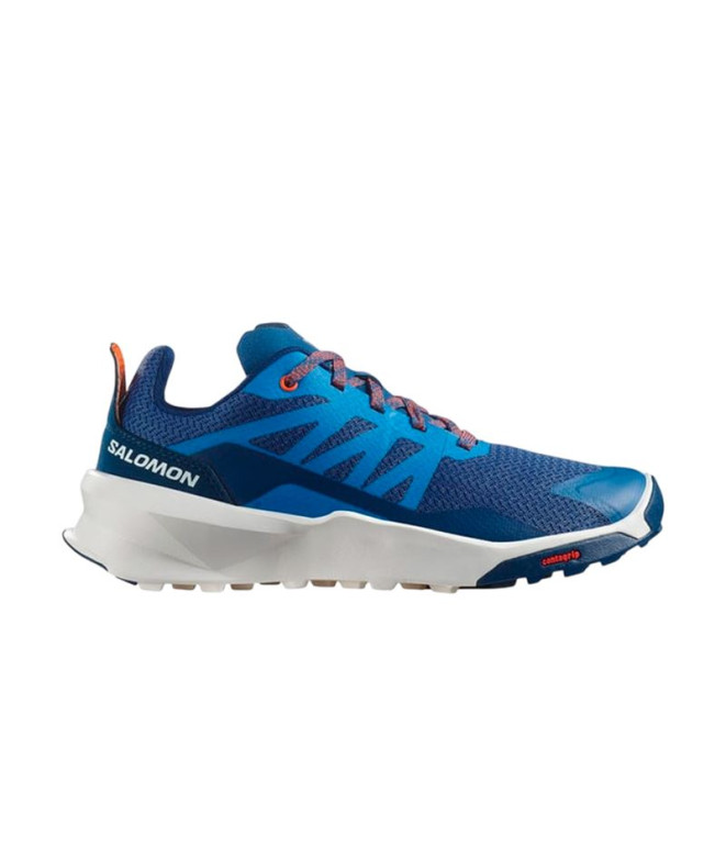 Chaussures de Montagne Salomon Patrol J Dark Blue/French Blue/White Enfant