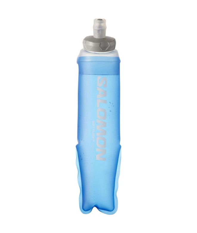 Botella de Trail Salomon Soft Flask 500Ml/17Oz Ult Clear Blue