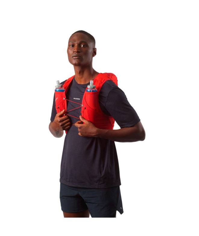 Gilet de Trail Salomon Adv Skin 12 Set Rouge