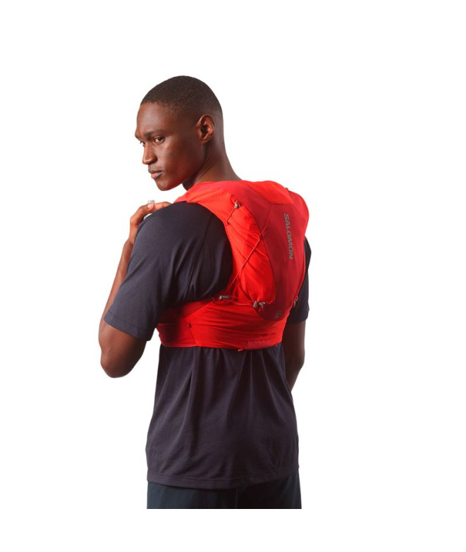 Gilet de Trail Salomon Adv Skin 12 Set Rouge