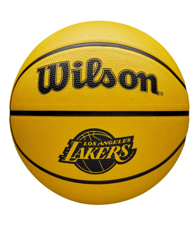 Bola de Basquetebol Wilson Tributo da Equipa NBA Solid Bskt La Lakers