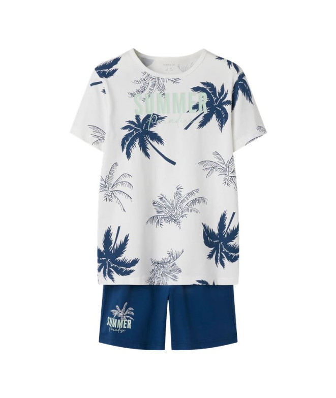 Maillot de bain nommez-le Nkmnightset Ss Titan Été Enfant Titan