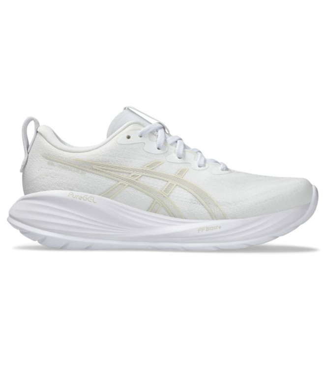 Sapatilhas de Running ASICS Gel-Cumulus 27 Mulher Branco/Cinza