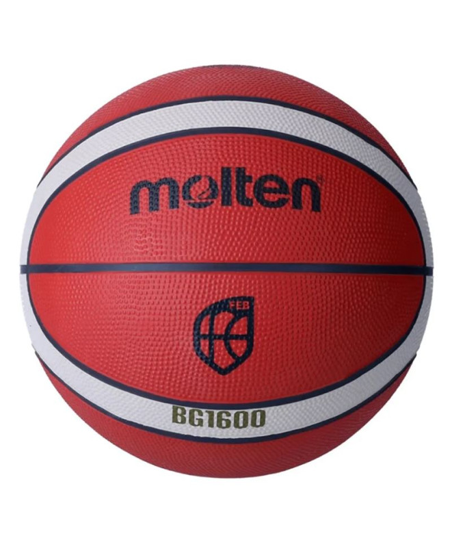 Balle de Basket-ball Molten B6G1600 Marron
