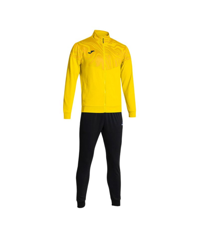 Camiseta Joma Fit One Amarillo Negro Hombre