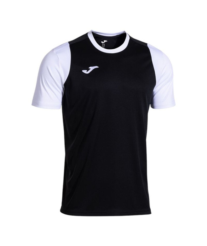 Camiseta Joma Cancha Negro Blanco Hombre