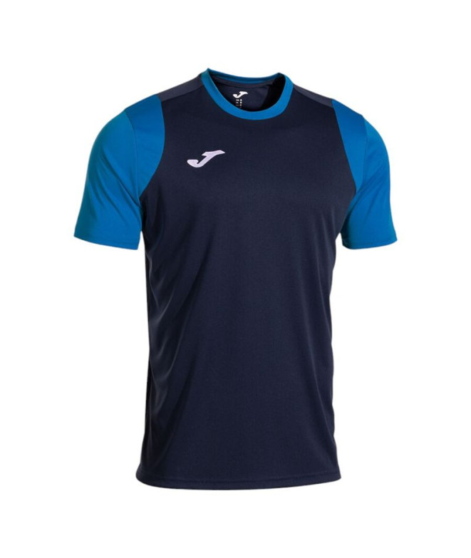 Camiseta Joma Cancha Dark Navy Royal Niño