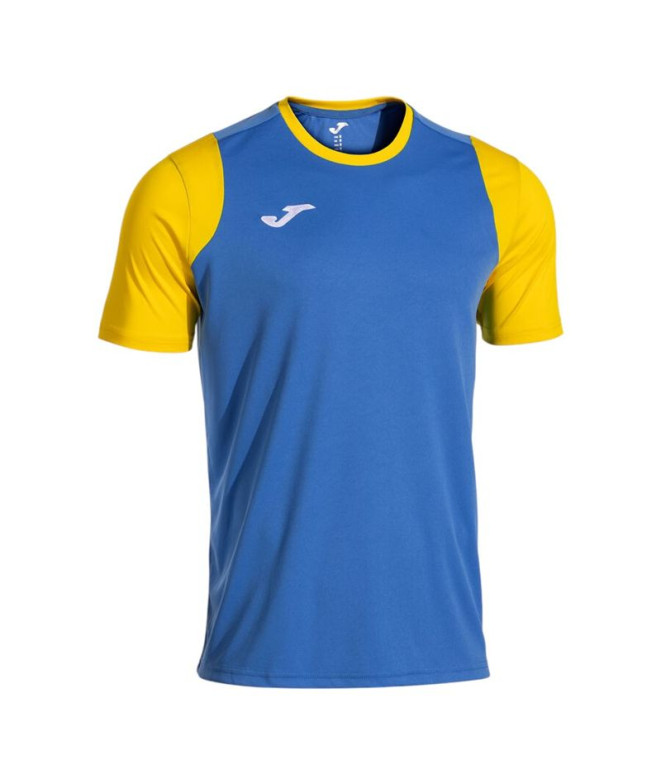 Camiseta Joma Cancha Royal Amarillo Niño