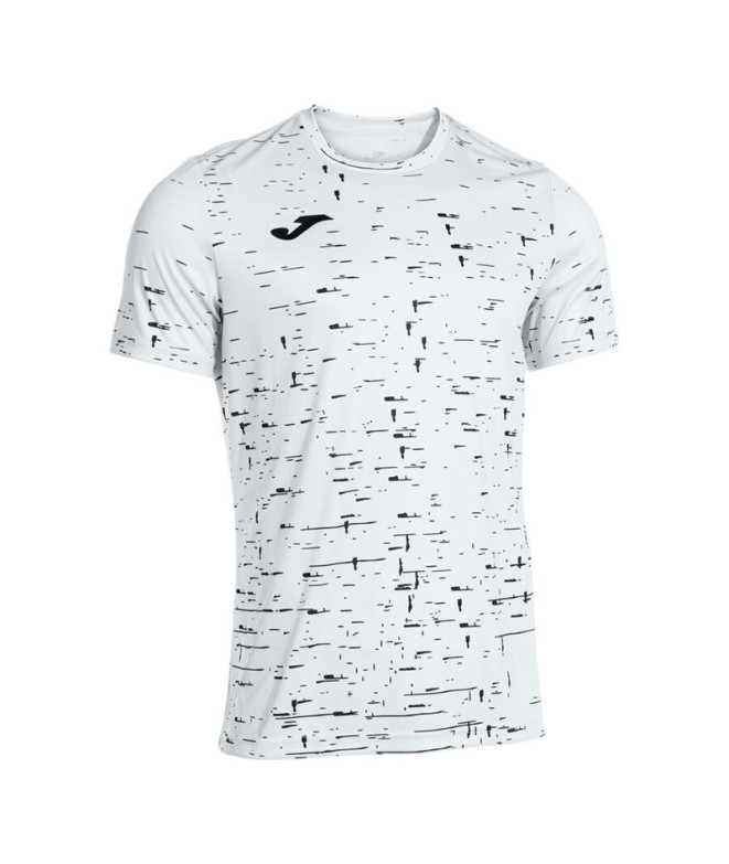 Camiseta Joma Pro Team Branco Preto Menino