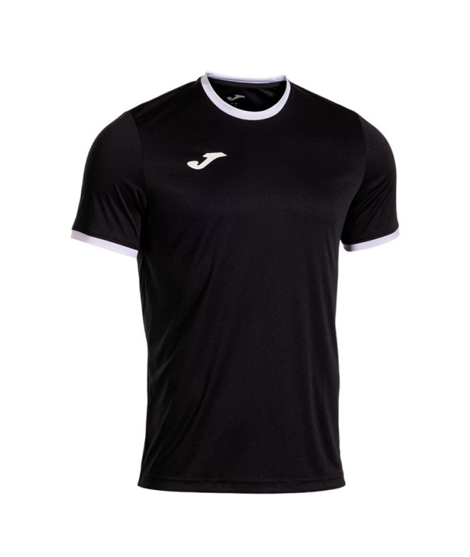 Camiseta Joma Combi Premium Negro Blanco Niño