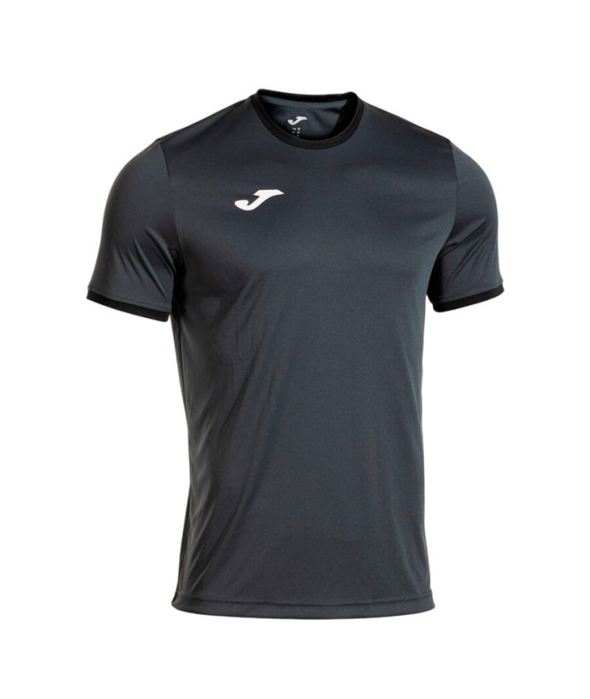 Camiseta Joma Combi Premium Antracita Negro Menino