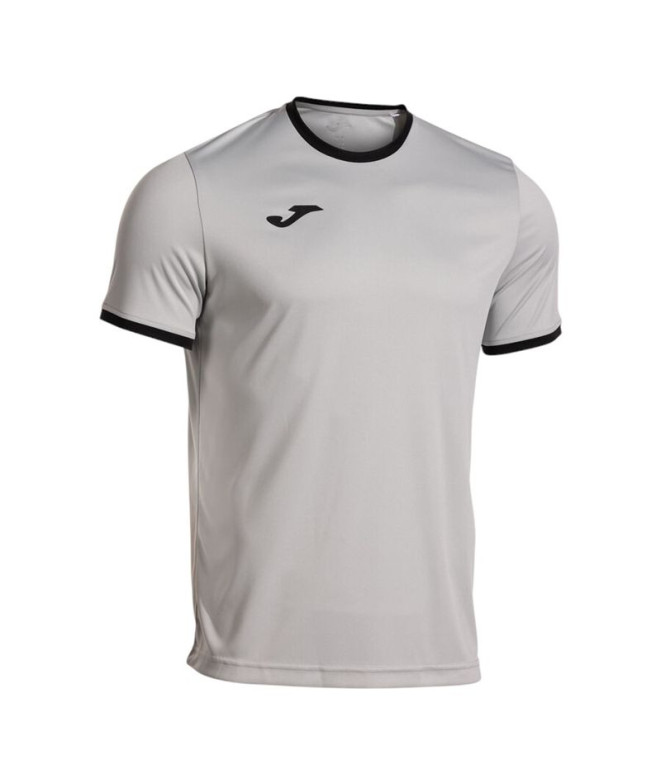 Camiseta Joma Combi Premium Cinza Menino