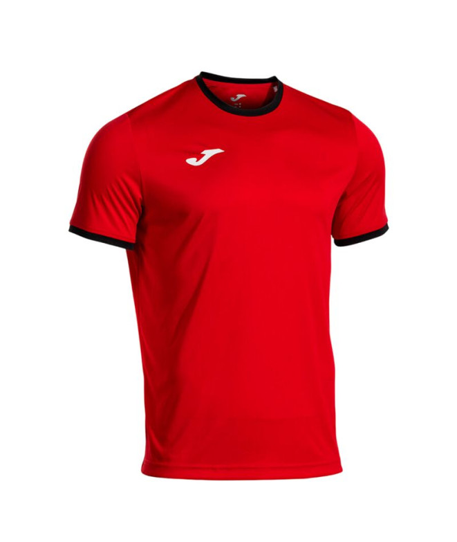 Camiseta Joma Combi Premium Vermelho Preto Homem