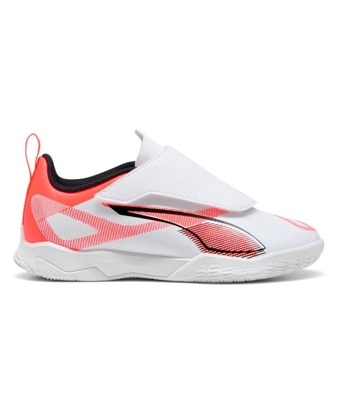 Chaussures de Futsal Puma Ultra 5 Play V It Enfant Blanc