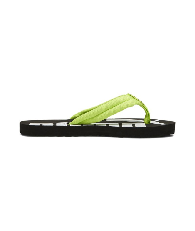 Chanclas Puma Epic Flip v2 Infantil Lime Pow Black
