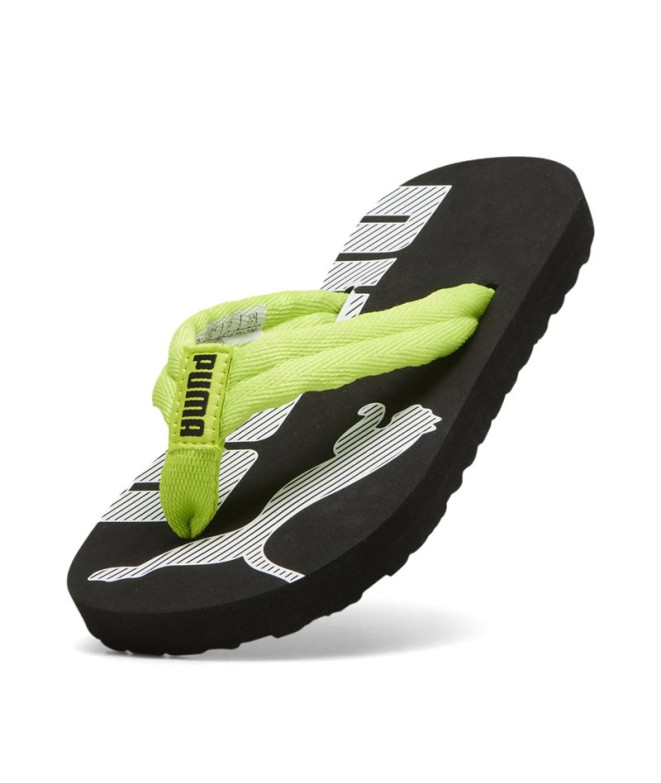 Tongs Puma Epic Flip v2 Enfant Lime Pow Black