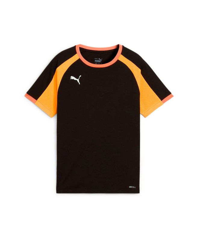 Camiseta de Futebol Puma Individual liga Menino Preto