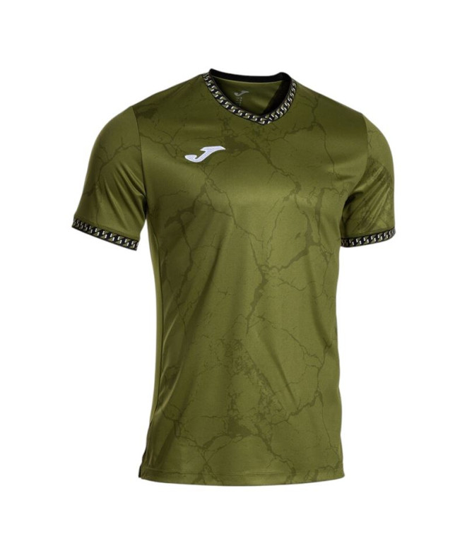 Camiseta Joma Gold Vii Caqui Negro Homem